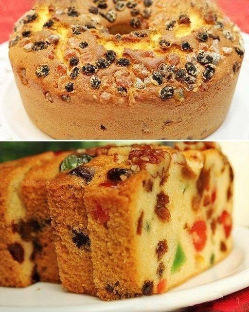 Bolo de Frutas Natalino