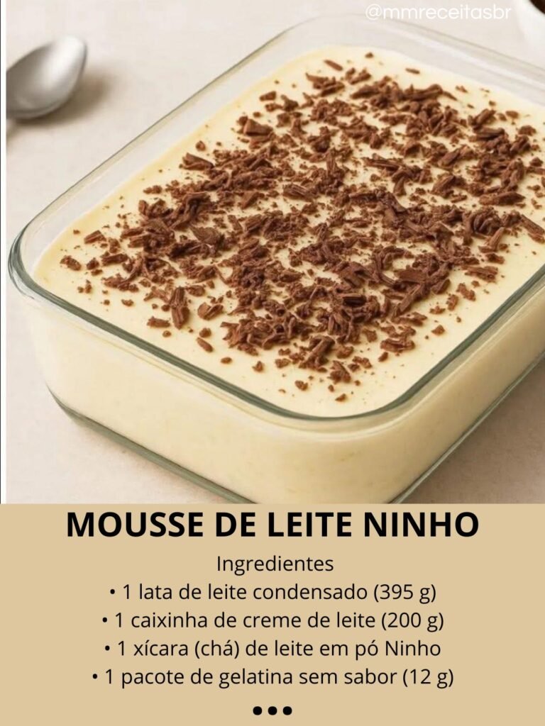 Mousse de Leite Ninho