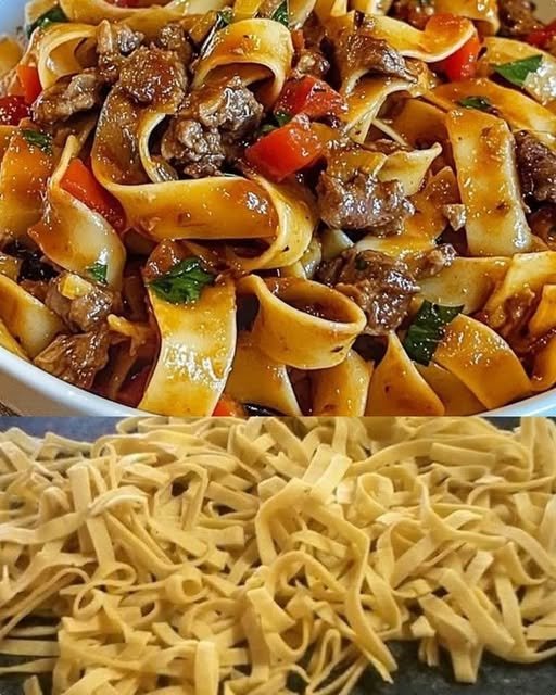 Massa caseira de MACARRÃO