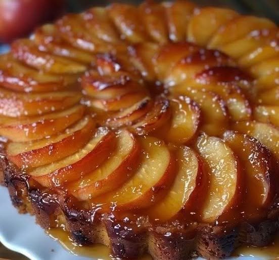 Torta Invertida de maçã